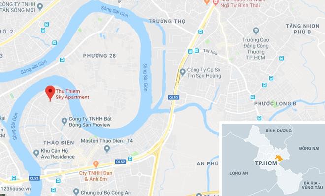 Bé gái rơi từ tầng 9 chung cư xuống đất ở Sài Gòn-2