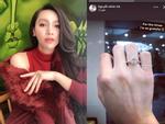 Khoe nhẫn kim cương ngón áp út, MC Minh Hà khiến dân mạng đồn đoán: 'Nàng sắp theo chồng bỏ cuộc chơi?'