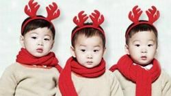 Bộ ba sao nhí Daehan Minguk Manse gửi lời chúc Giáng sinh vô cùng dễ thương