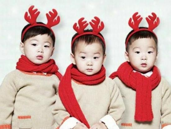 Bộ ba sao nhí Daehan Minguk Manse gửi lời chúc Giáng sinh vô cùng dễ thương