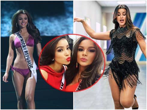 GIẬT MÌNH: Chỉ 3 năm sau Miss Universe 2015, bạn thân Hoa hậu Phạm Hương từ quý cô mỹ miều trở thành quý bà mỡ màng