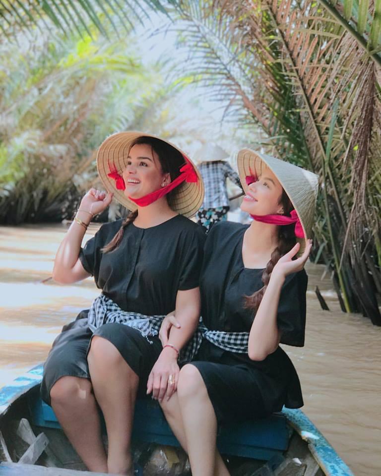 GIẬT MÌNH: Chỉ 3 năm sau Miss Universe 2015, bạn thân Hoa hậu Phạm Hương từ quý cô mỹ miều trở thành quý bà mỡ màng-22