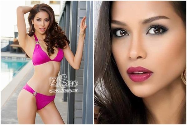 Xuất hiện 2 bản sao nét căng khiến khán giả cứ ngỡ Phạm Hương đi thi Miss Universe 3 lần-9