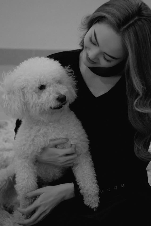 Sướng như cún cưng của Minh Hằng: Được ôm ấp, ngủ chung lại còn đi khắp thế gian cùng cô chủ-12