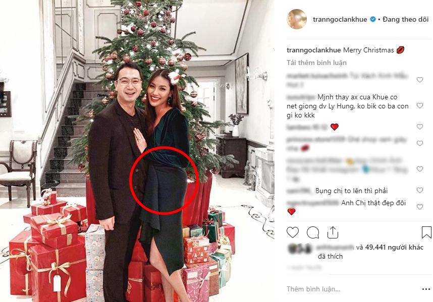 Lấy chồng hơn 2 tháng, Lan Khuê có vẻ đã lên chức mẹ bỉm vì vòng 2 tròn trịa thấy rõ-2