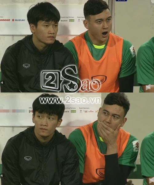 Ngồi ghế dự bị trận giao hữu với Triều Tiên, Đặng Văn Lâm hết ngáp ngủ lại bị soi nhan sắc xuống cấp-1