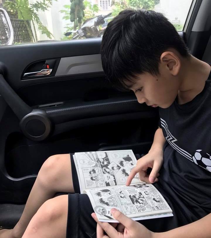 Thân Thúy Hà lộ bụng bầu sắp sinh thì đã rõ nhưng con trai 8 tuổi càng lớn càng điển trai mới khiến nhiều người xuýt xoa-6