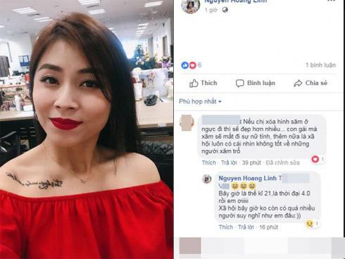 Bị soi sở hữu nhiều hình xăm trên người, BTV Hoàng Linh được khuyên nên đi xóa bớt và đây là phản ứng cực lạ của nữ MC