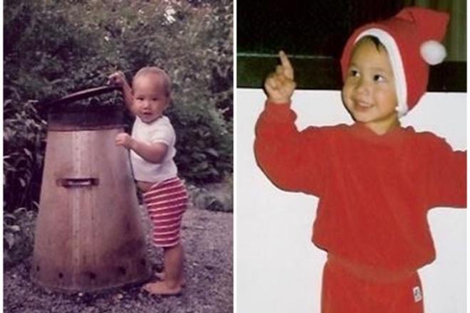 Nhìn ảnh thuở bé và biết điều này hẳn bạn phải chắc nịch rằng: Kim Lý và Hà Hồ có số phu thê-1