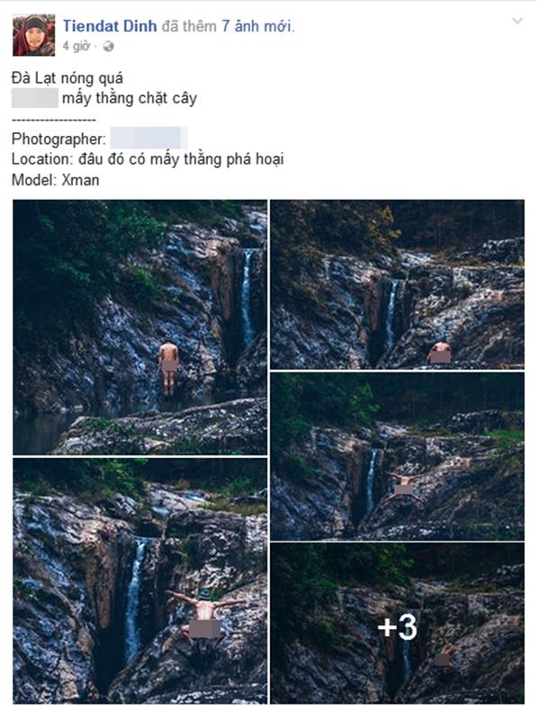 Rapper Tiến Đạt tung bộ ảnh khỏa thân phản đối nạn chặt phá rừng-1