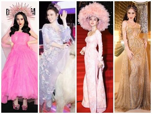 Từ điển ngôn ngữ của Angela Phương Trinh không bao giờ có chữ 'NGẠI LỐ' mỗi lần xuất hiện trên thảm đỏ