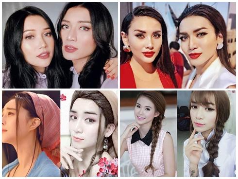 SAO MAKE OVER: Hải Triều và BB Trần giả gái xuất sắc - Erik lăng xê mốt đánh son môi xí muội-13