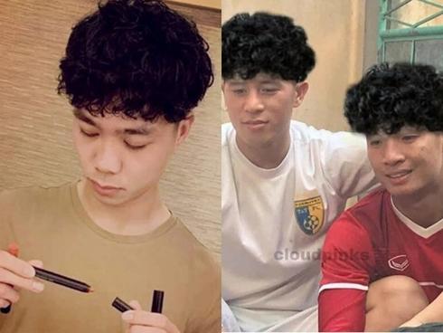 Đừng tưởng mỗi Công Phượng thích tóc 'mỳ tôm úp dở', giờ đến cặp đam mỹ Tư Dũng - Trọng Ỉn cũng bị lây rồi này