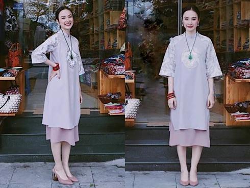 Hết hồn ngắm Angela Phương Trinh mặc váy ngắn tung tăng đón cái rét 9 độ của Hà Nội