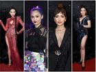 Thảm đỏ chung kết The Face 2018: Hoa hậu, Á hậu cũng không hút mắt bằng 'bông hồng' lai 3 dòng máu