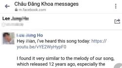 Bị nhạc sĩ Hàn Quốc tố đạo nhạc, Châu Đăng Khoa lớn tiếng đáp trả