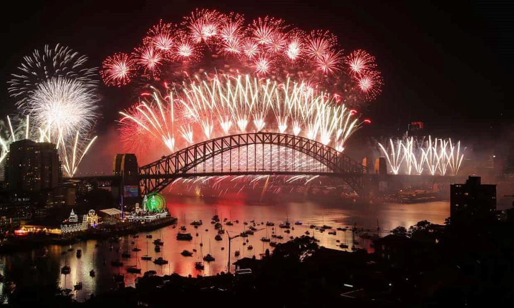 Đại tiệc pháo hoa trên bầu trời châu Á chào đón năm mới 2019-3
