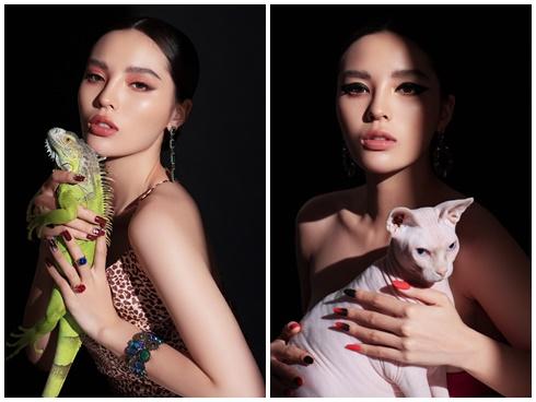 Chịu chơi như Kỳ Duyên: Chụp ảnh chân dung với rồng Nam Mỹ chất không kém mẫu Next Top Model