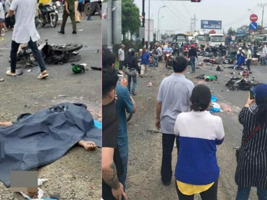 Chuyến xe định mệnh của tài xế GrabBike trước khi thiệt mạng dưới bánh container ở Long An-7