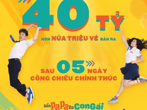 'Bom tấn' của Thái Hòa và Kaity Nguyễn đạt doanh thu 40 tỷ đồng sau 5 ngày công chiếu