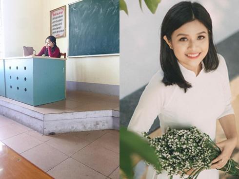 Cô giáo Hạ Long bị học sinh chụp lén: 'Tôi chỉ trẻ chứ không xinh'