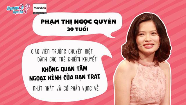 Hạnh phúc mỉm cười với cô giáo dạy trẻ khuyết tật tại show hẹn hò-1