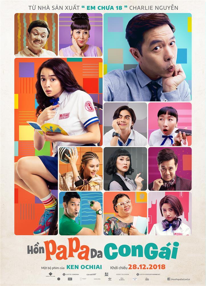 Ngoài Thái Hòa và Kaity Nguyễn, còn có một dàn diễn viên mà ai cũng khiếp sợ trong Hồn Papa Da Con Gái-1