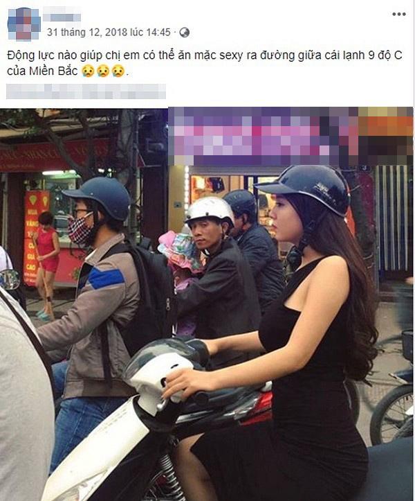 Bị chỉ trích mặc thời trang phang thời tiết giữa ngày lạnh 9 độ, nhìn ảnh trên Facebook của nữ chính còn bất ngờ hơn-1