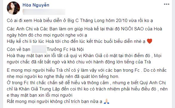 Fan cố gắng góp ý thiện chí, Hòa Minzy lại gây bão khi đáp trả gay gắt: Đừng dạy bảo chị-3