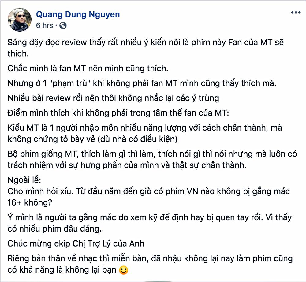 Diễn xuất của Mỹ Tâm trong phim điện ảnh đầu tay được khán giả khen nức nở-5