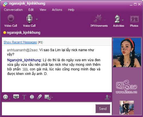 Bạn sẽ bất ngờ với loạt nick Yahoo! Messenger của Sao Việt trước khi bị khai tử-7