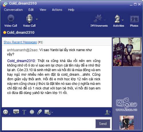 Bạn sẽ bất ngờ với loạt nick Yahoo! Messenger của Sao Việt trước khi bị khai tử-18