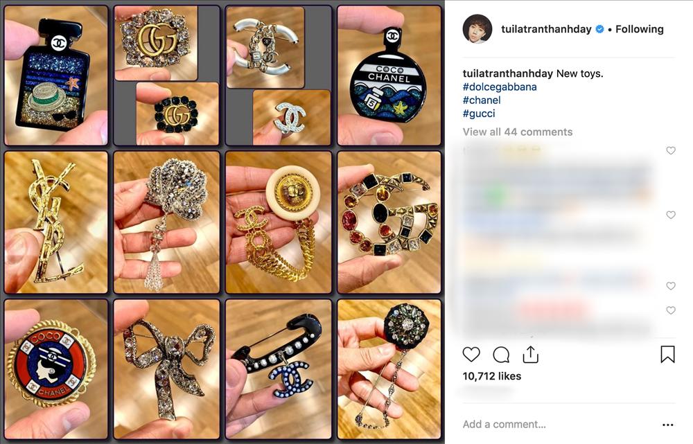 Giàu như Trấn Thành: bỏ hơn 100 triệu mua ghim cài áo hàng hiệu mà coi như đồ chơi-1