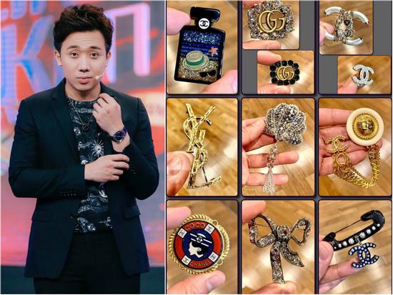 Giàu như Trấn Thành: bỏ hơn 100 triệu mua ghim cài áo hàng hiệu mà coi như đồ chơi
