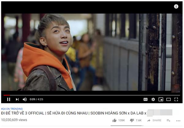 Bất ngờ chưa, MV mới của Soobin Hoàng Sơn được xem nhiều nhất trên thế giới sau 24 giờ-1