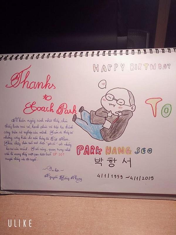 Có tâm phải như fans Việt: Chờ đúng ngày rầm rầm gửi lời chúc sinh nhật tới huấn luyện viên Park Hang Seo-6