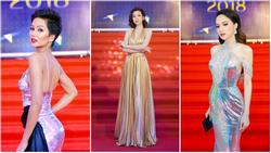 Cùng diện đầm cắt xẻ sexy, H'Hen Niê - Mỹ Linh - Hương Giang bất phân thắng bại trên thảm đỏ