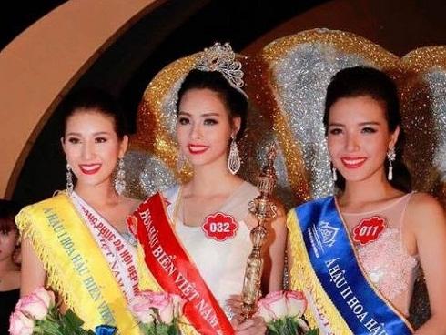 Á hậu 2 Hoa hậu biển Việt Nam 2016 Khánh Phương xuống tóc đi tu-12