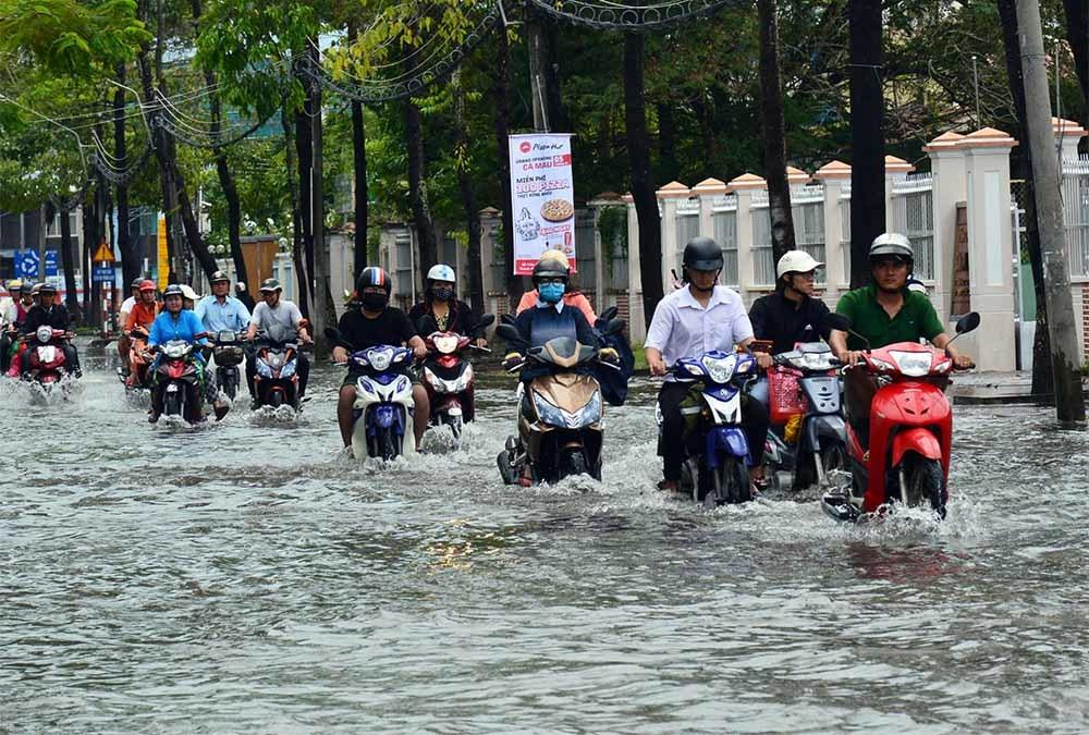 Bão số 1 áp sát miền Tây: Sập nhà, 1 người chết-11