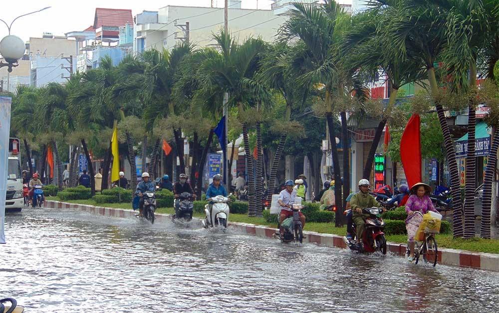 Bão số 1 áp sát miền Tây: Sập nhà, 1 người chết-13