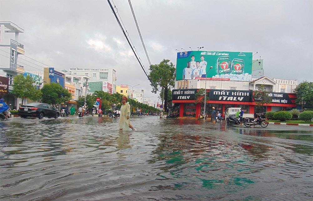 Bão số 1 áp sát miền Tây: Sập nhà, 1 người chết-14
