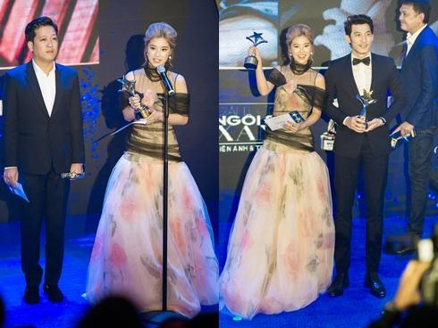 Hoàng Yến Chibi xách váy chạy như bay để ăn mừng đoạt cup Làn Sóng Xanh với fan-9