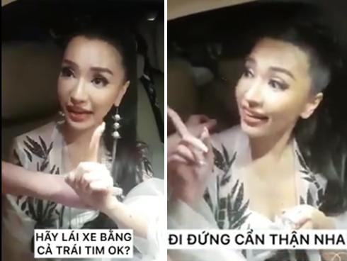 Sướng như fans Bích Phương: Được thần tượng dặn dò lái xe an toàn, cư xử văn minh