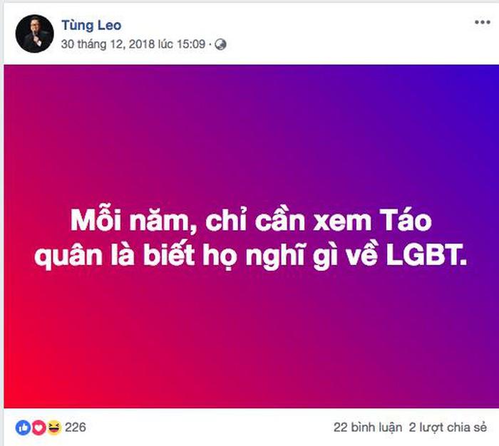 Phản ứng của đạo diễn Đỗ Thanh Hải khi MC Tùng Leo chỉ trích Táo quân-1