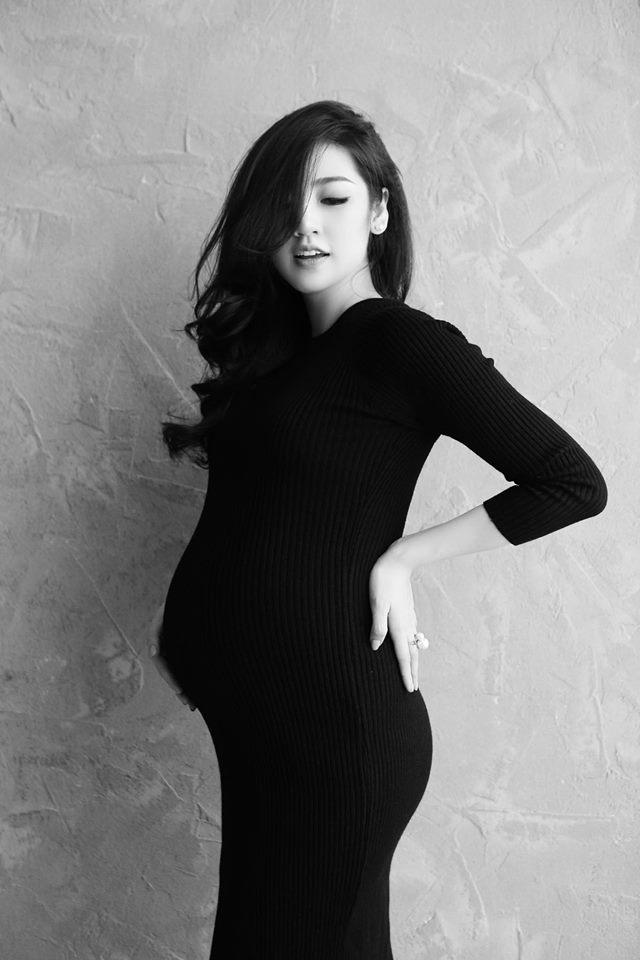 Á hậu Tú Anh chính thức xác nhận đã sinh con sau 5 tháng kết hôn-1