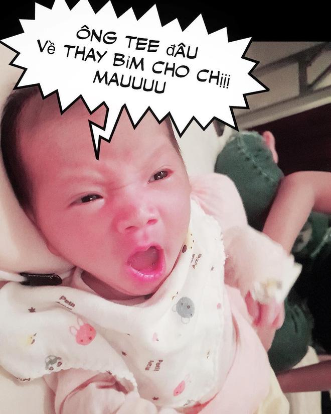 Con gái JustaTee - Trâm Anh tiếp tục gây bão mạng xã hội với loạt biểu cảm không thể mặn hơn-7