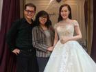 NSND Trung Hiếu đưa bạn gái kém 19 tuổi đi thử váy cưới