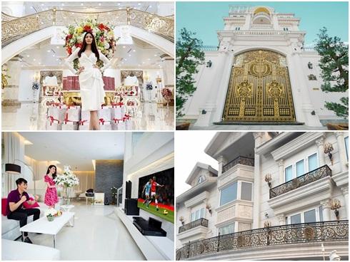 Biệt thự xa hoa như cung điện của các mỹ nhân Việt