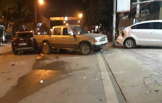 Sơn La: Cán bộ CSGT lái xe ô tô gây tai nạn liên hoàn-1