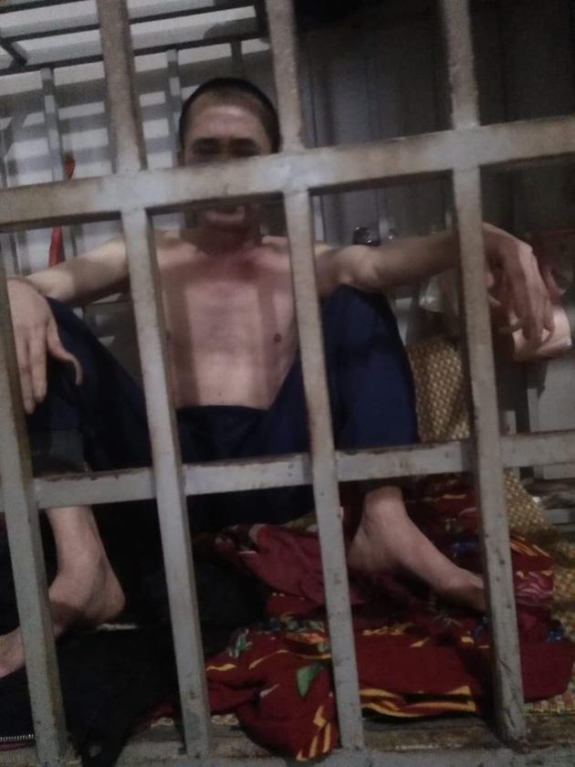 ĐÁNG SỢ: Người đàn ông bị vợ nhốt trong chuồng cọp hơn 3 năm ở Thanh Hóa-1